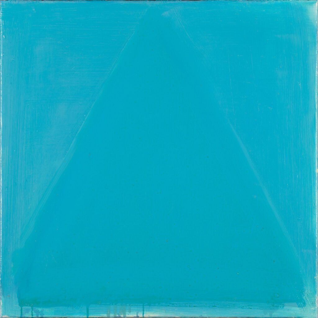 Central Spiritual Sun No. 1, oil on canvas